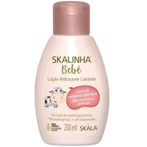 SKALINHA BEBE LOÇAO HIDRATANTE LAVANDA 200ml