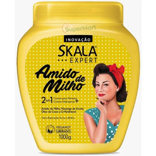 SKALA CREME TRATAMENTO CAPILAR AMIDO DE MILHO 1kg