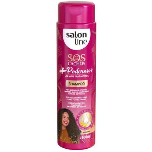 Salon Line SOS Cachos Shampoo Mais Poderosos 300ml