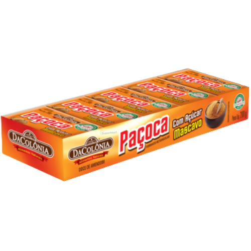 Dacolônia Paçoca Com Acucar Mascavo 180g - SuperMart.japan