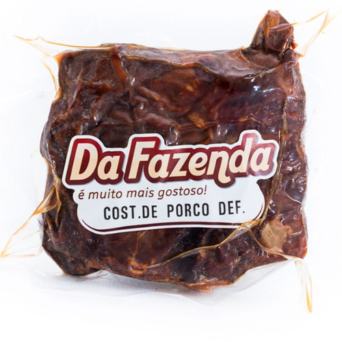 Costela De Porco Defumada C/ Osso Da Fazenda +ou- 250g ¥260 Cada 100g