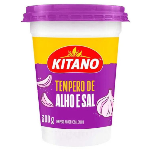 Kitano Tempero Alho E Sal 300g