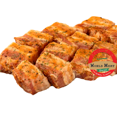 Panceta De Porco Sem Osso Sem Couro Em Cubos Tempeda kg