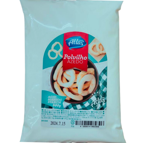 Polvilho Azedo 500g (Atlas) - SuperMart.japan
