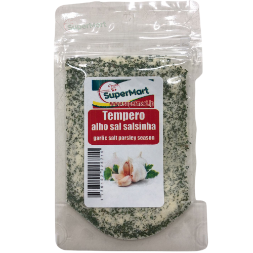 Tempero Alho Sal Salsinha 75g Super Mart