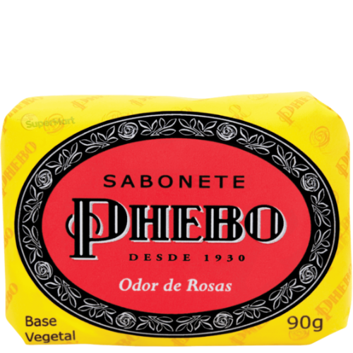 3pcs Phebo Sabonete Odor De Rosas