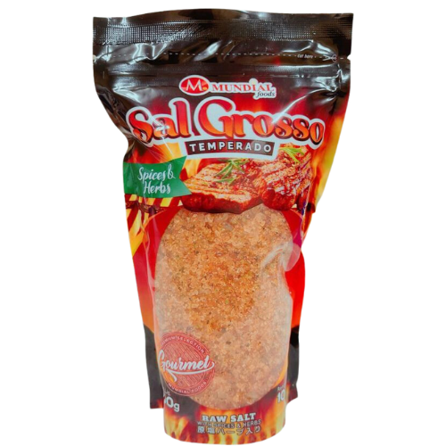 Seasoned Coarse Salt 750g (Mundial)