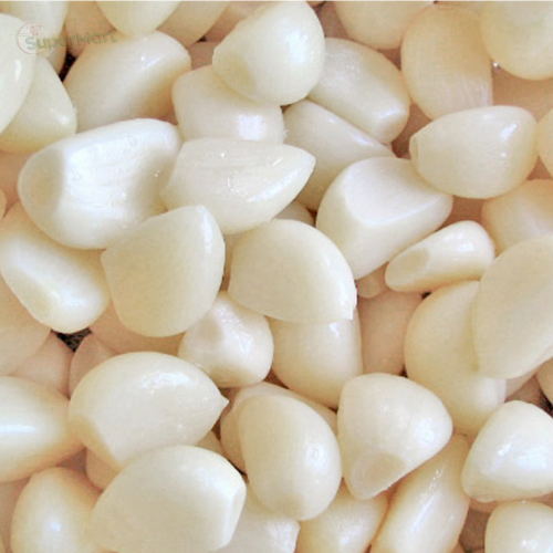 Alho Fresco Descascados Embalado a Vacuo 500g