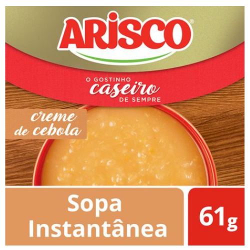 Arisco Creme De Cebola sachê 61g