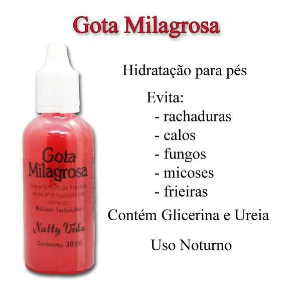 Gota Milagrosa Para Pés 30ml