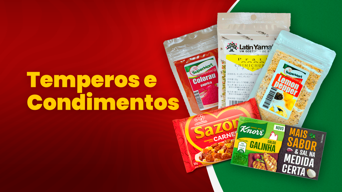 Temperos e Condimentos