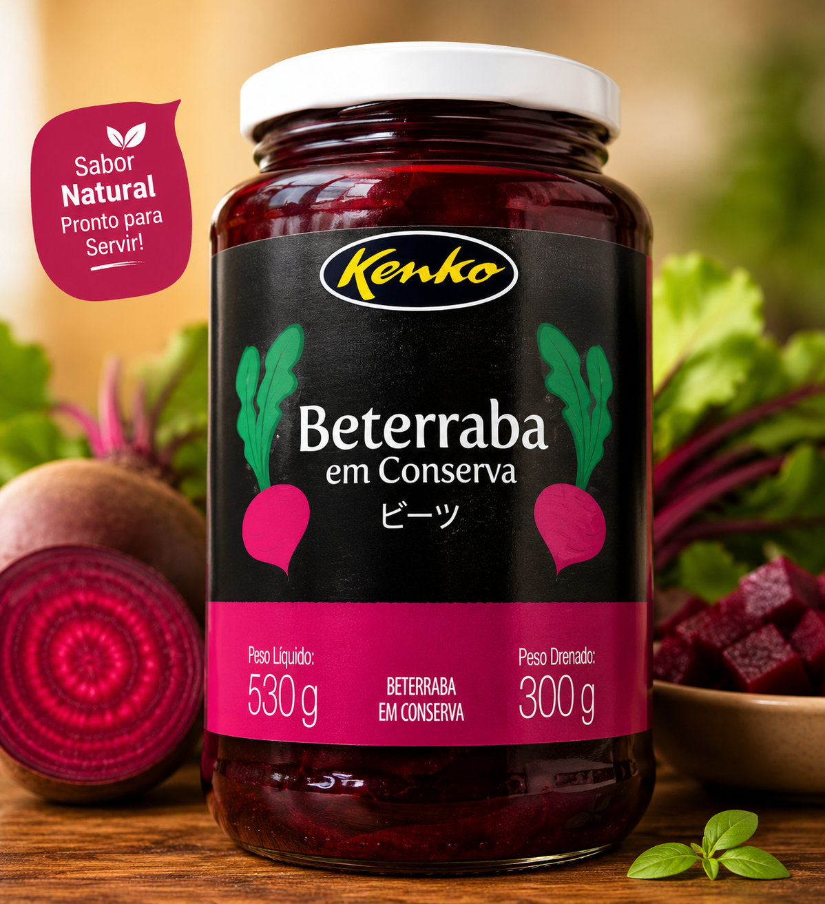 Kenko Sakura beterraba 530 g