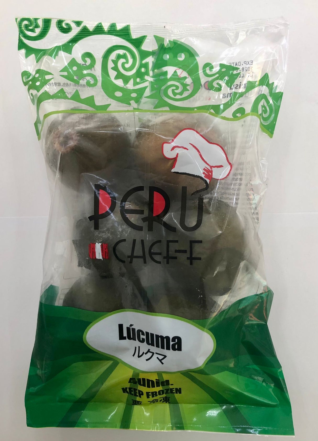 Lucuma Entera (Congelada) 750g Peru Cheff