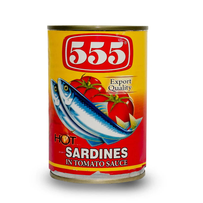 Hot Sardines In Tomato Sauce 155g (555)