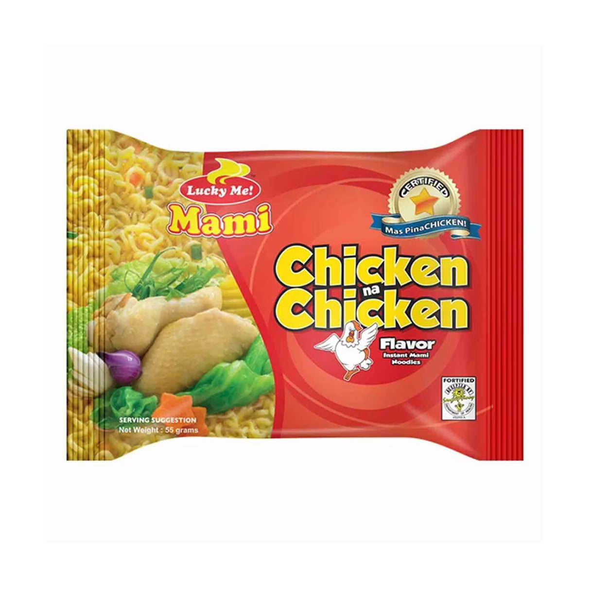Mon Lucky Me Noodle Chicken 330g (55gX6)