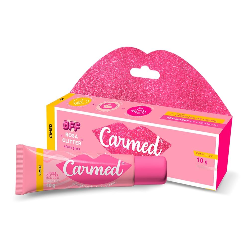Carmed Rosa Gliter