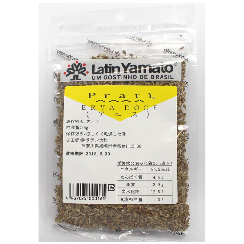 Erva Doce 25g Latin Yamato