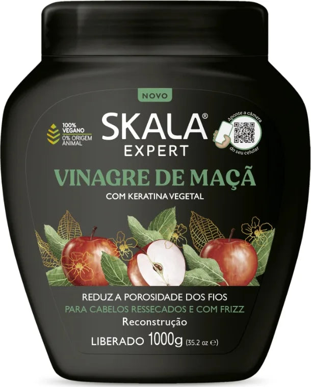 SKALA CREME TRATAMENTO CAPILAR VINAGRE DE MAÇA 1Kg