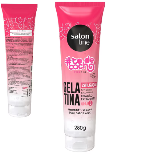 Gelatinha Definiçao e Controle Fixação Extraforte 280g (SALON LINE)