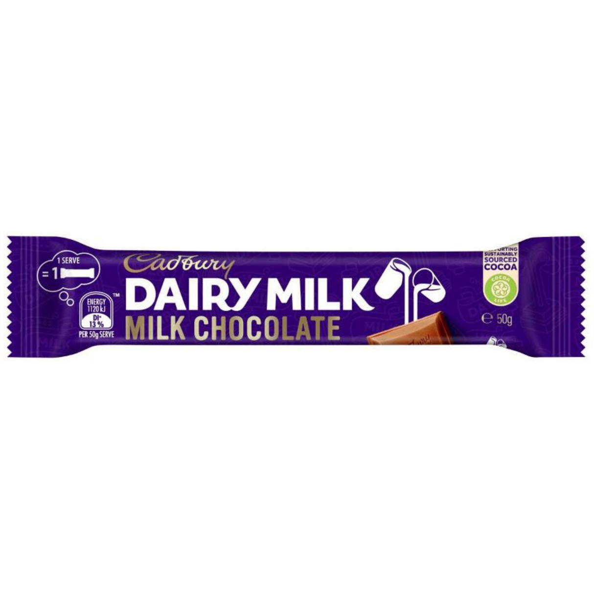 Cadbury Dairy Milk Chocolate 50g