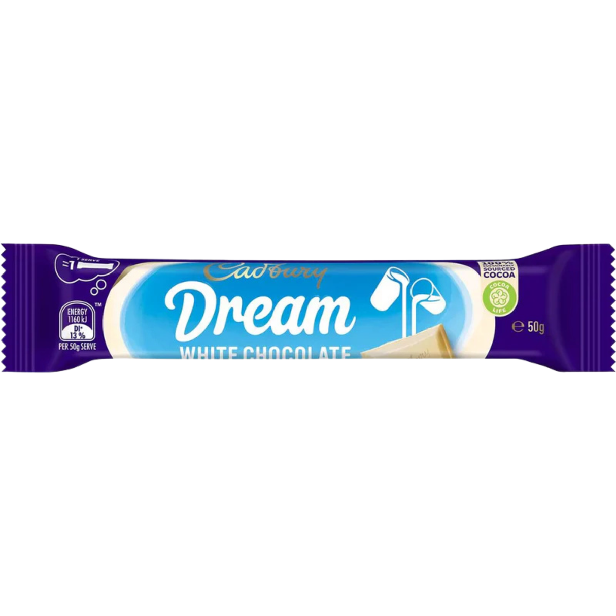Cadbury Dream White Chocolate 50g