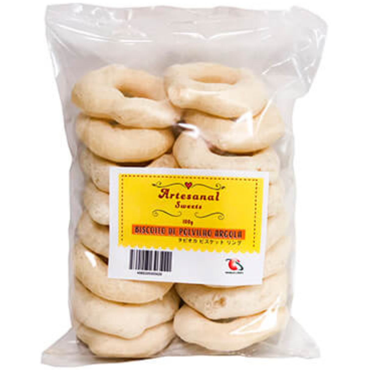 Artesanal Biscoito De Polvilho Argola 80g