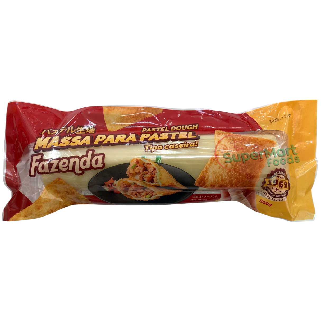 Massa De Pastel Fazenda 500g