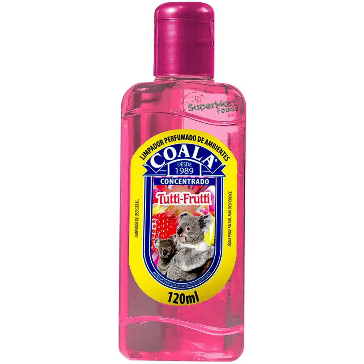 Coala Limpador Perfumado Concentrado Tutti-Frutti 120ml