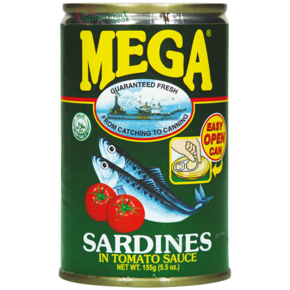 Sardines In Tomato Sauce 155g (Mega)