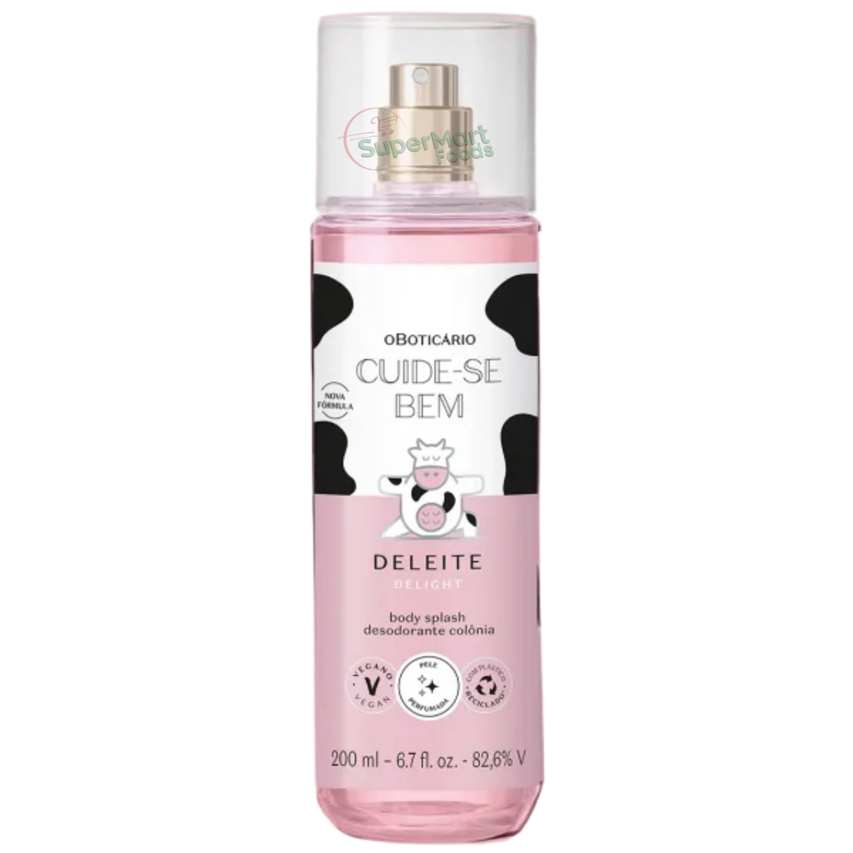 Body Splash Cuide Se Bem Deleite 200ml Oboticário