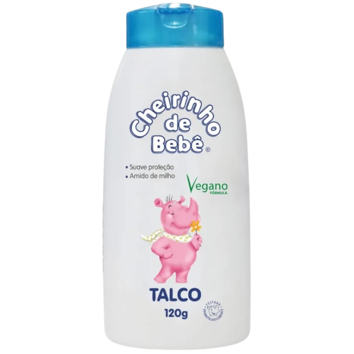 Cheirinho De Bebe Azul Talco 120g