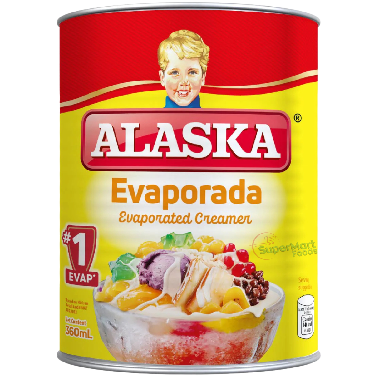 Alaska Evaporated Milk 360ml