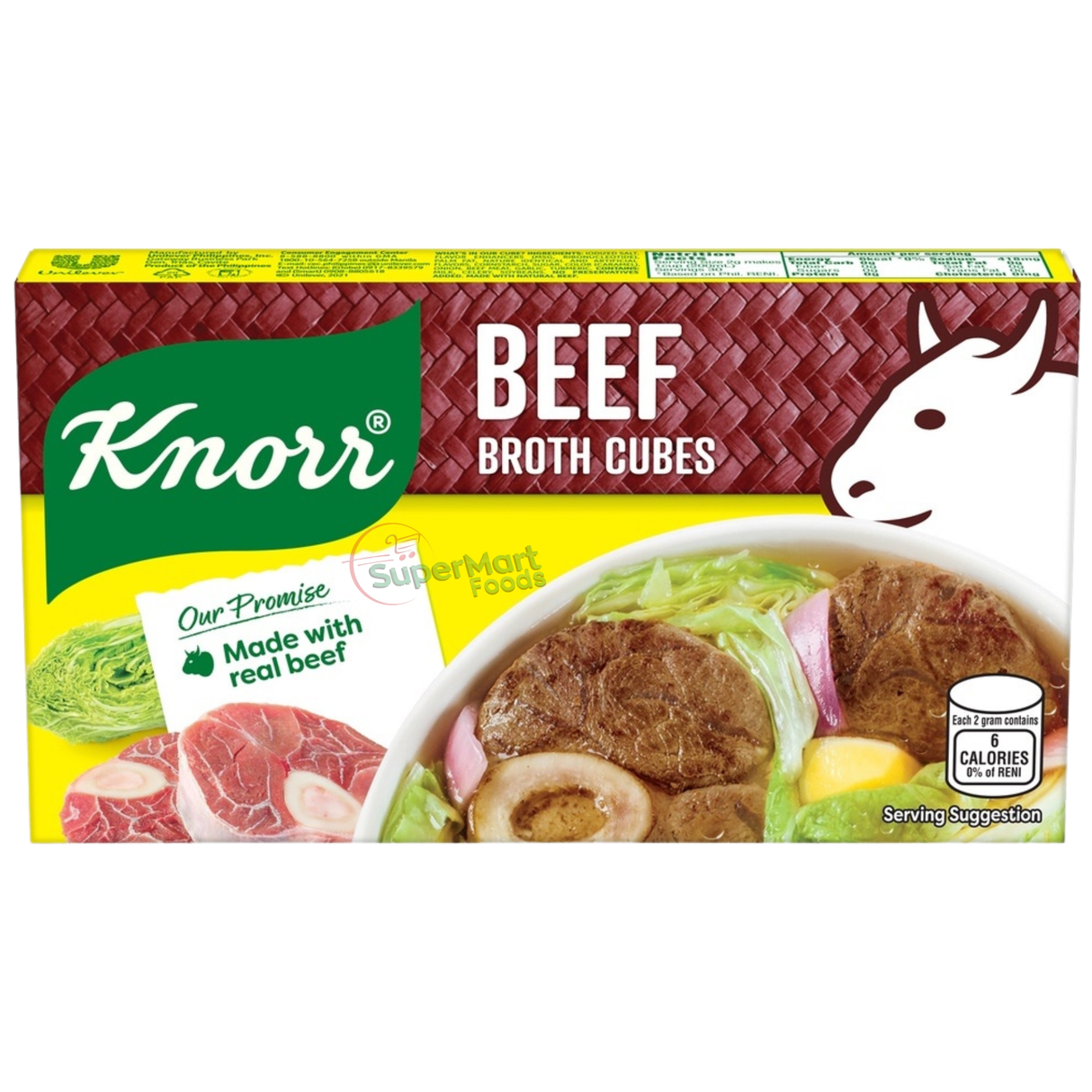 Knorr Beef Broth Cubes 60g