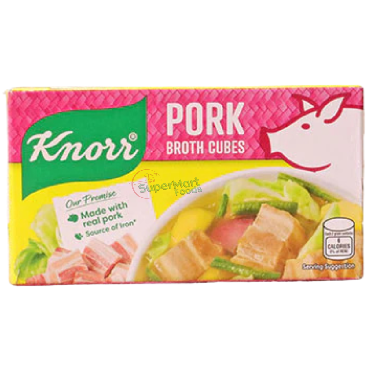 Knorr Pork Broth Cubes 60g