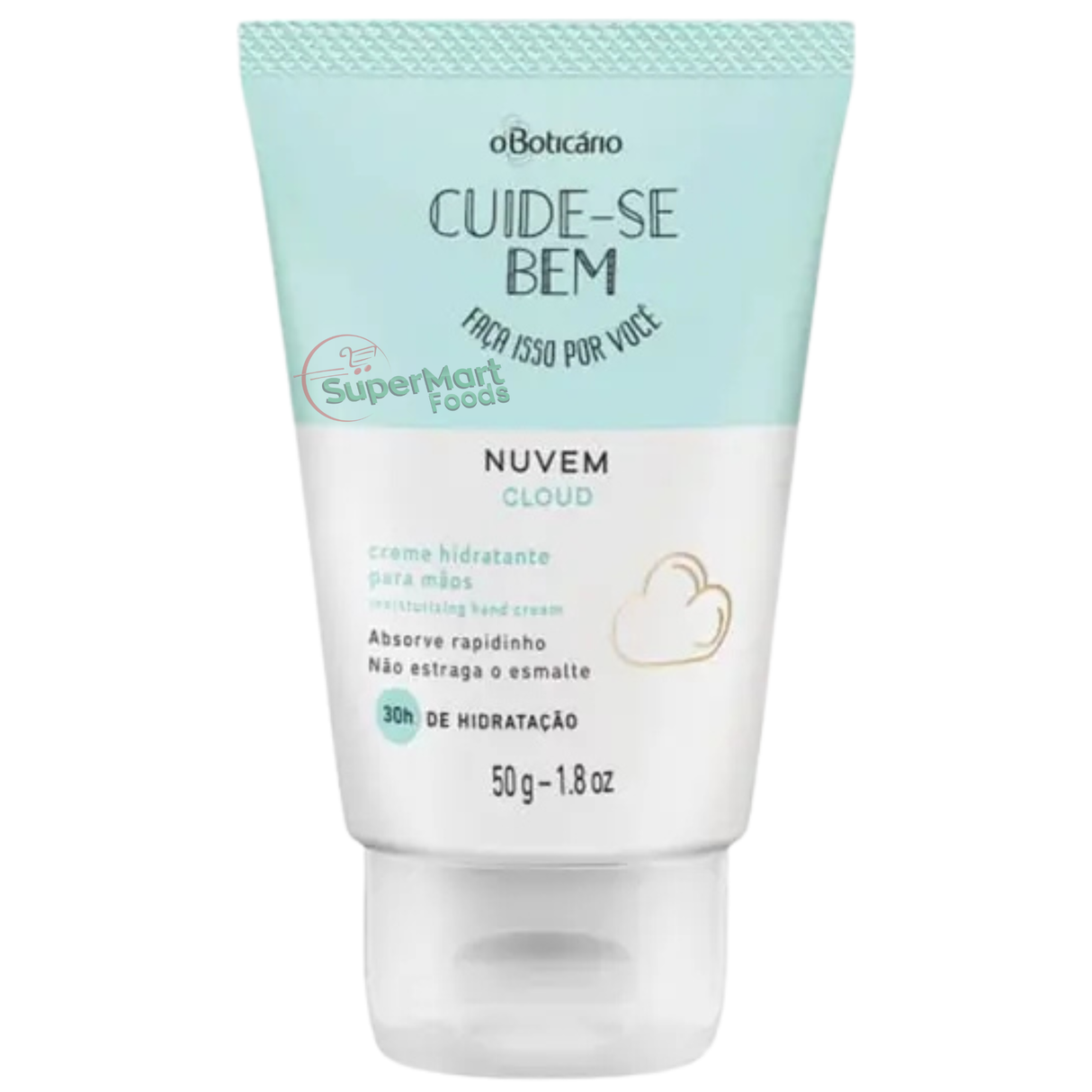 O Boticário Nuvem ハンド モイスチャライジング クリーム 50g