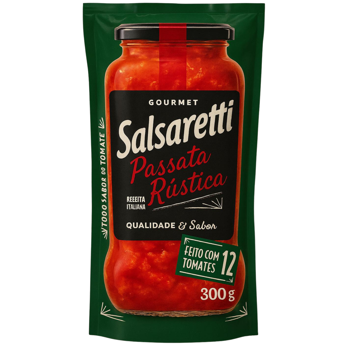 Passata Rustica Salsaretti 300g 小袋