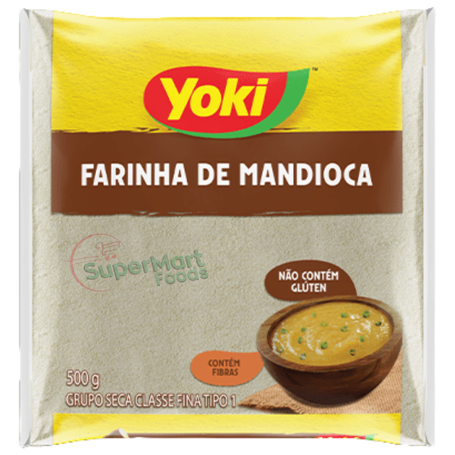 Yoki Farinha De Mandioca 500g - SuperMart.japan