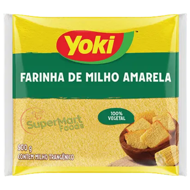 Yoki Farinha De Milho Amarela 500g - SuperMart.japan