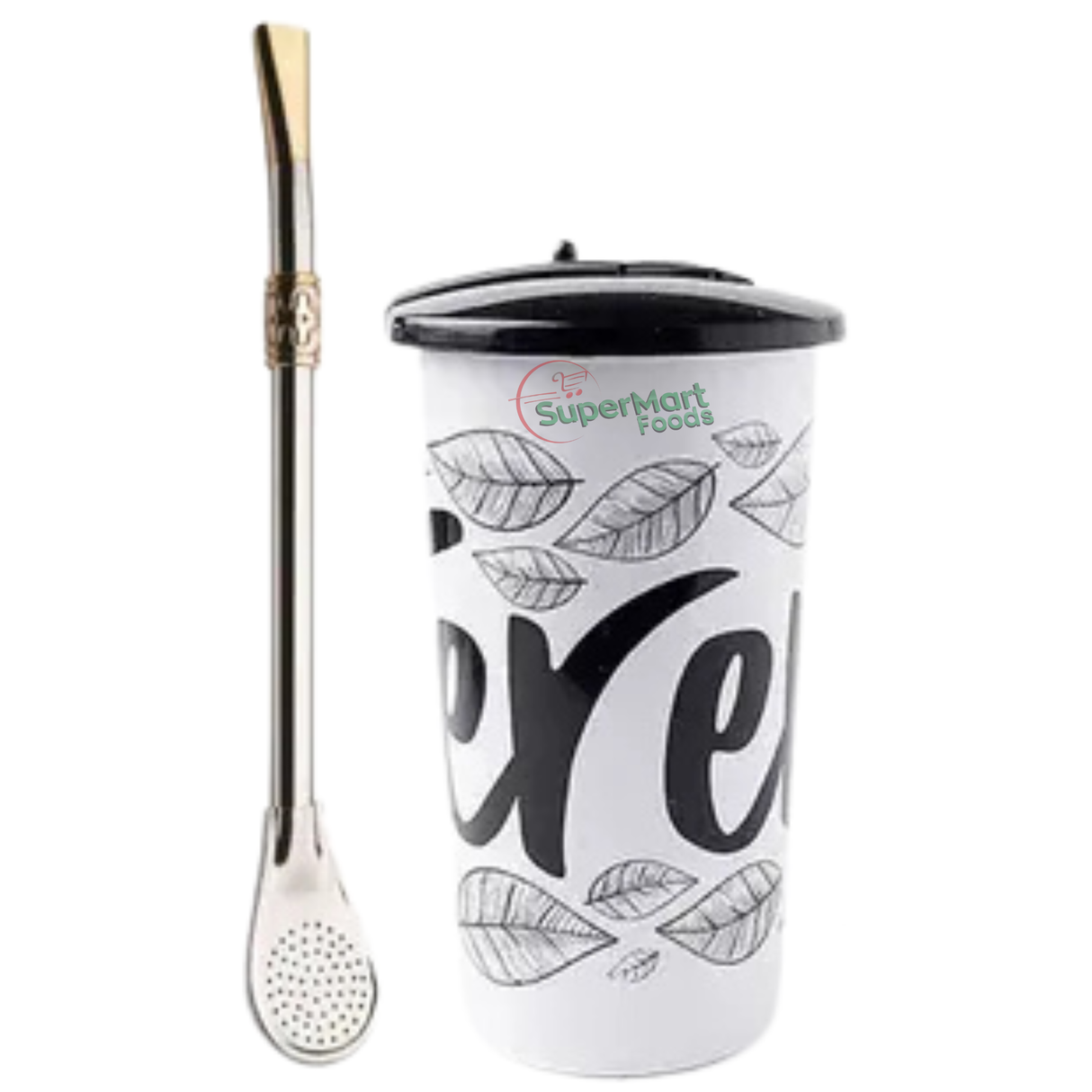 Conjunto Para Tererê Copo e Bomba Taumer
