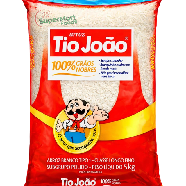 Arroz Agulhinha Tio Joao 5kg - SuperMart.japan