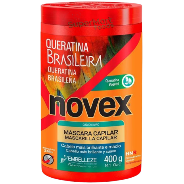 Novex Queratina Creme Tratamento 400g - SuperMart.japan