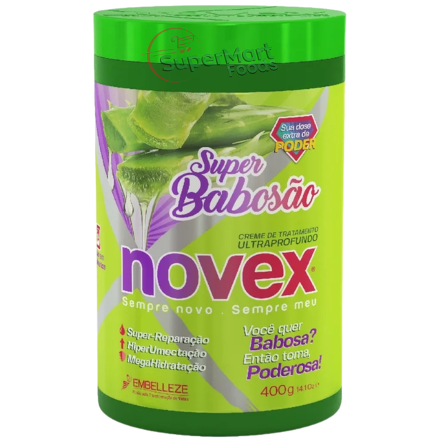 Novex Tratamento Super Babosão 400g - SuperMart.japan