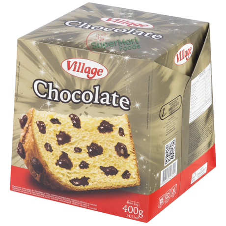 VILLAGE CHOCOLATE PANETONE 400g - SuperMart.japan