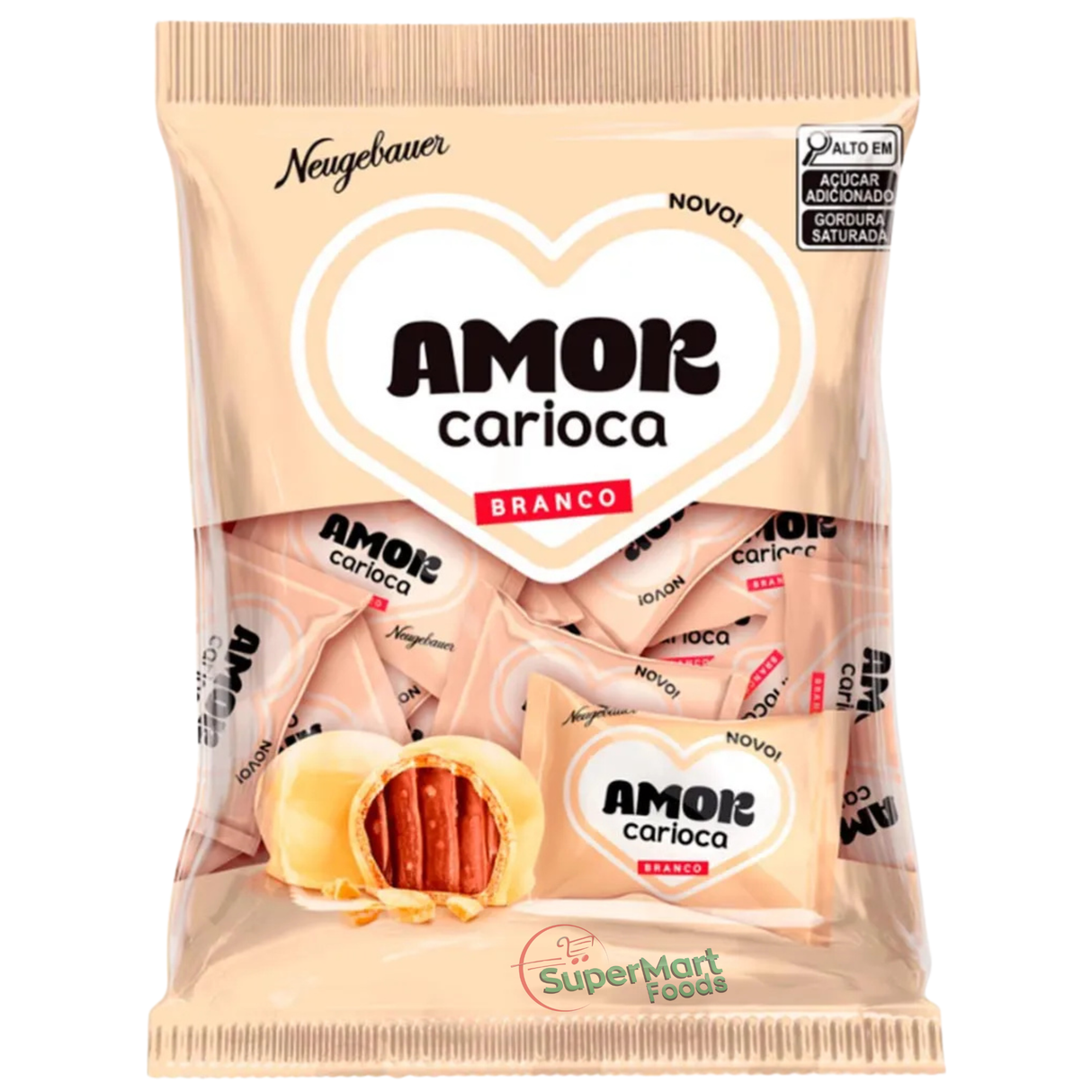 ノイゲバウアー アモール カリオカ ホワイトチョコレート パック 500g