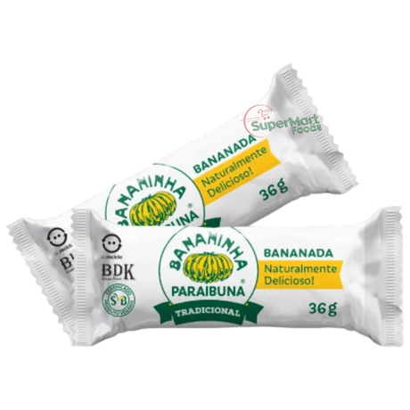 Bananinha Paraibuna Tradicional 36g - SuperMart.japan