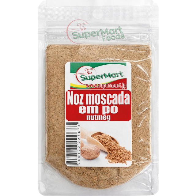 Noz Moscada em Pó Nutmeg 8g (Super Mart) - SuperMart.japan