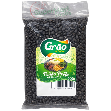 Feijão Preto Grão De Sabor 500g - SuperMart.japan