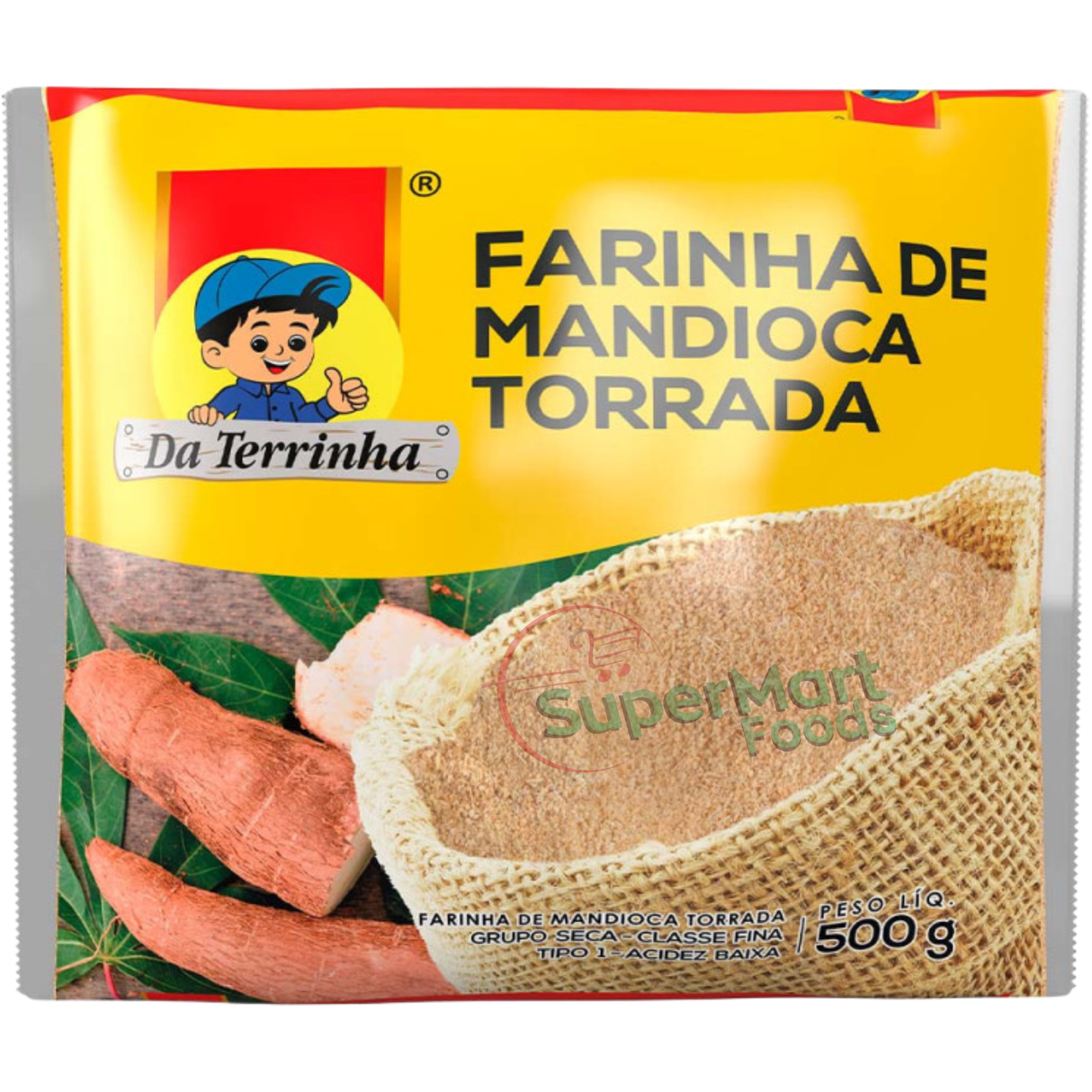 Farinha De Mandioca Torrada (Da Terrinha) 500g