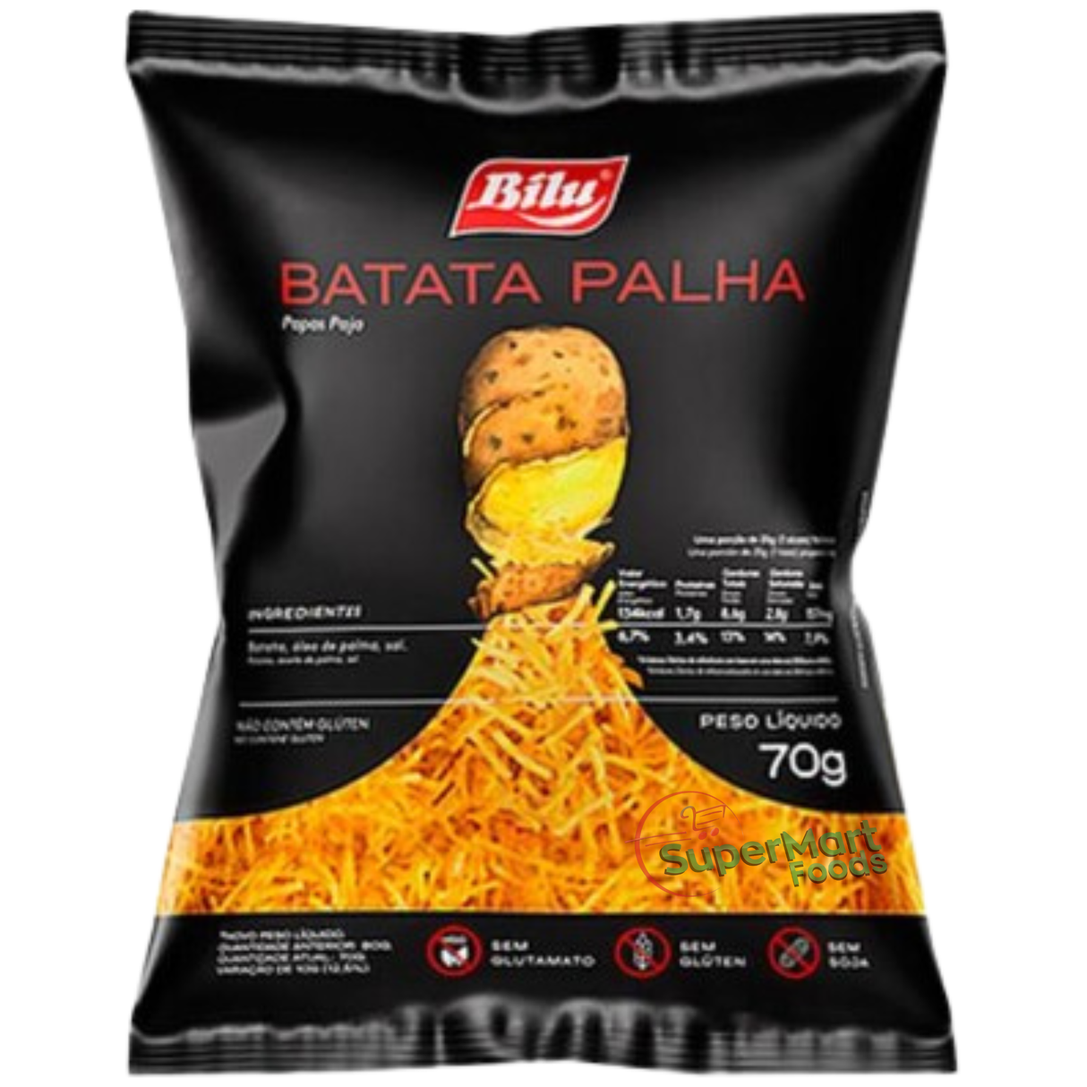 Batata Palha Bilu 70g - SuperMart.japan