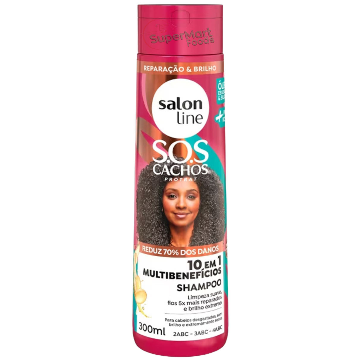 Salon Line SOS Cachos Shampoo Multibeneficios 300ml